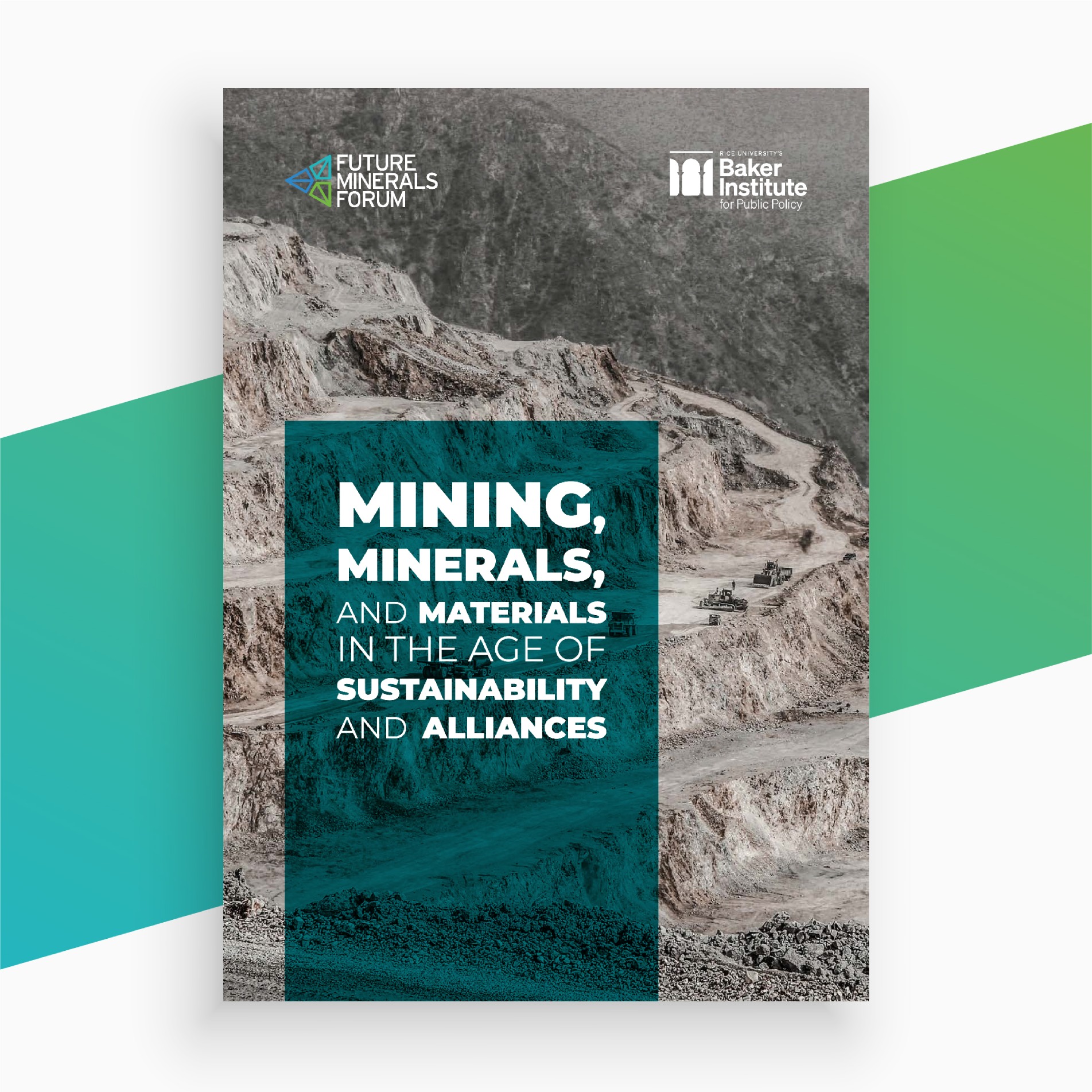 MINING, MINERALS, AND MATERIALS IN THE AGE OF SUSTAINABILITY  AND ALLIANCES